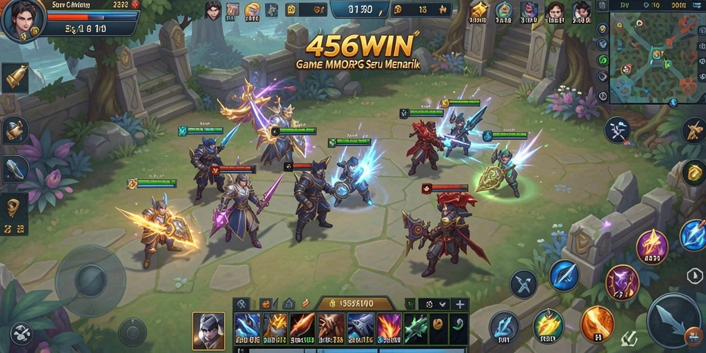 Tampilan gameplay 456WIN yang menakjubkan dan penuh aksi.
