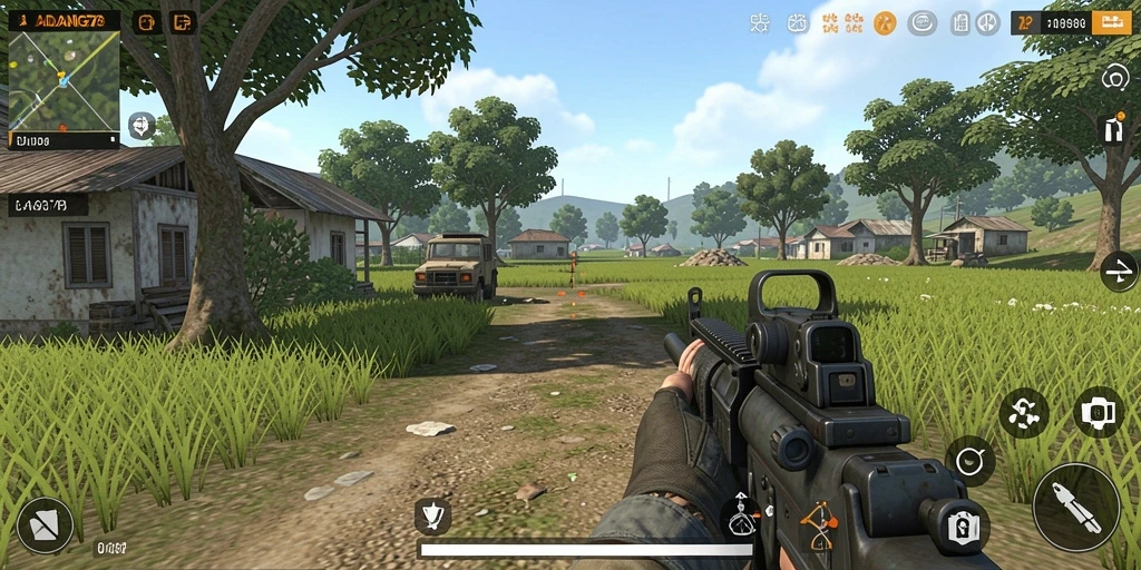 Tampilan gameplay seru dan dinamis di LADANG78.