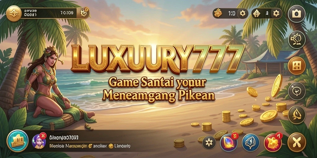 Tampilan menawan dari gameplay LUXURY777 yang memikat.