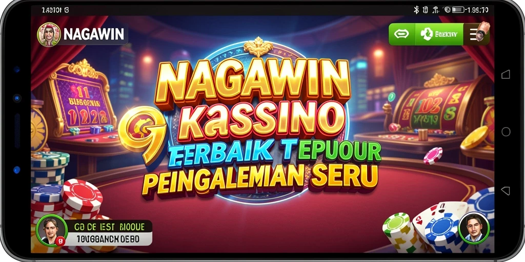 Tampilan gameplay NAGAWIN yang menarik dan menegangkan.