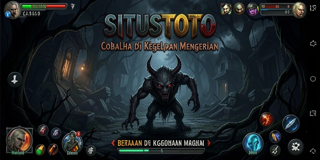 Screenshot menampilkan suasana mencekam dan gameplay penuh ketegangan di SITUSTOTO.