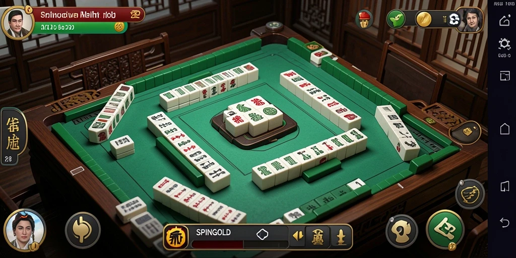 Tampilan gameplay menantang di SPINGOLD dengan grafik menawan.