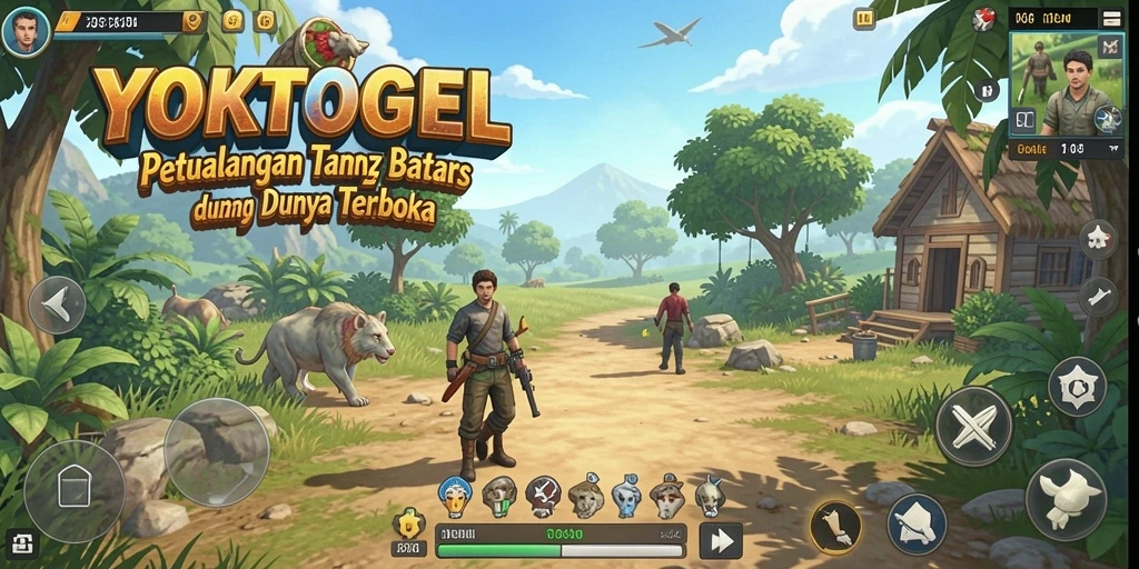 Tampilan memukau dari gameplay YOKTOGEL dalam dunia Open World.